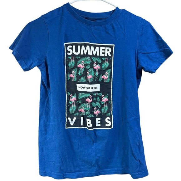 🦩5/$30🦩 Boys Summer Vibes Tshirt - Picture 1 of 3